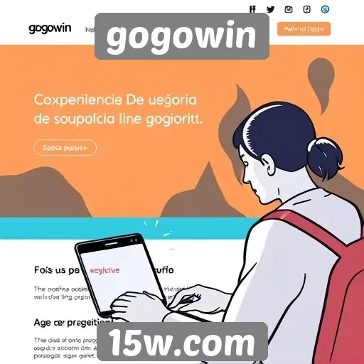 experiência de usuário no site gogowin é avaliada